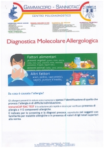 Diagnostica molecolare allergologica 1